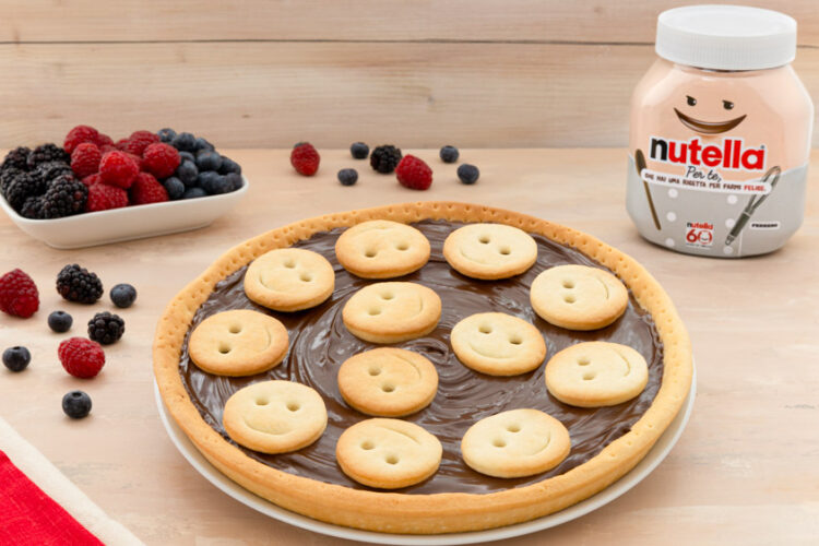 Crostata sorriso con Nutella®