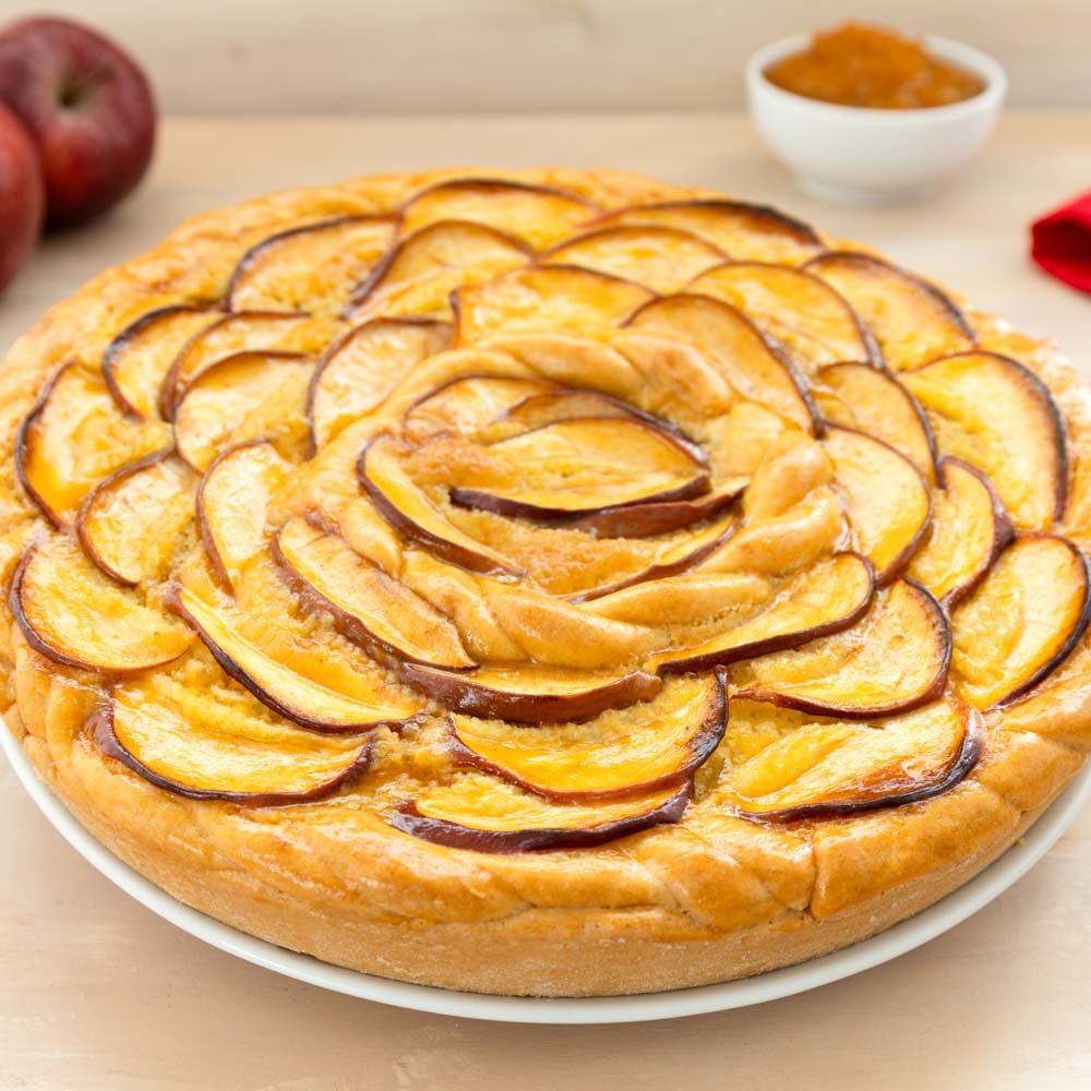 crostata frangipane alle mele