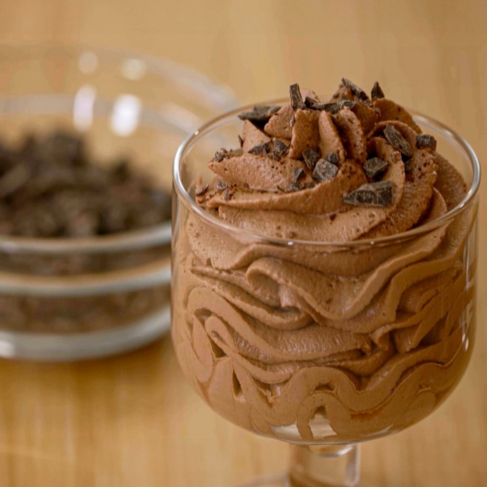 mousse mascarpone e cioccolato