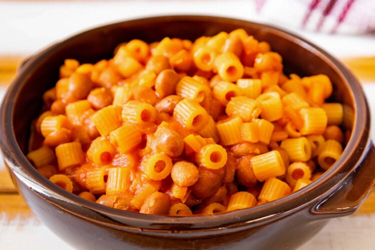 Pasta e fagioli veloce