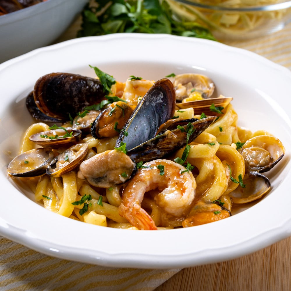 scialatielli ai frutti di mare