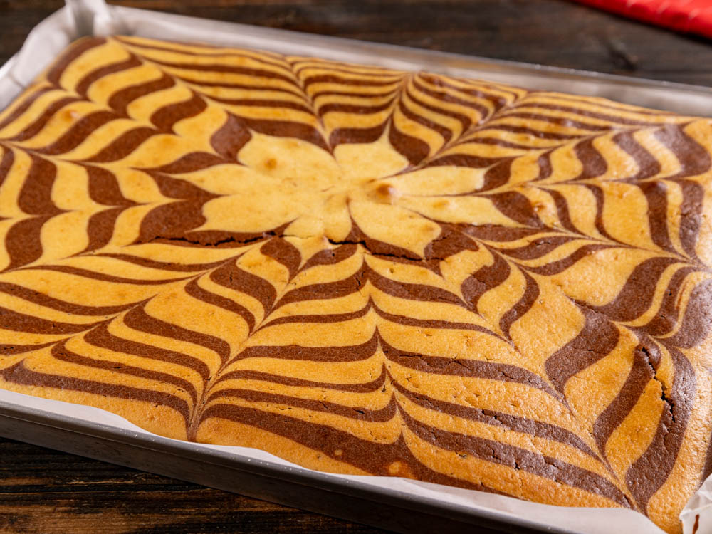 torta zebrata allo yogurt