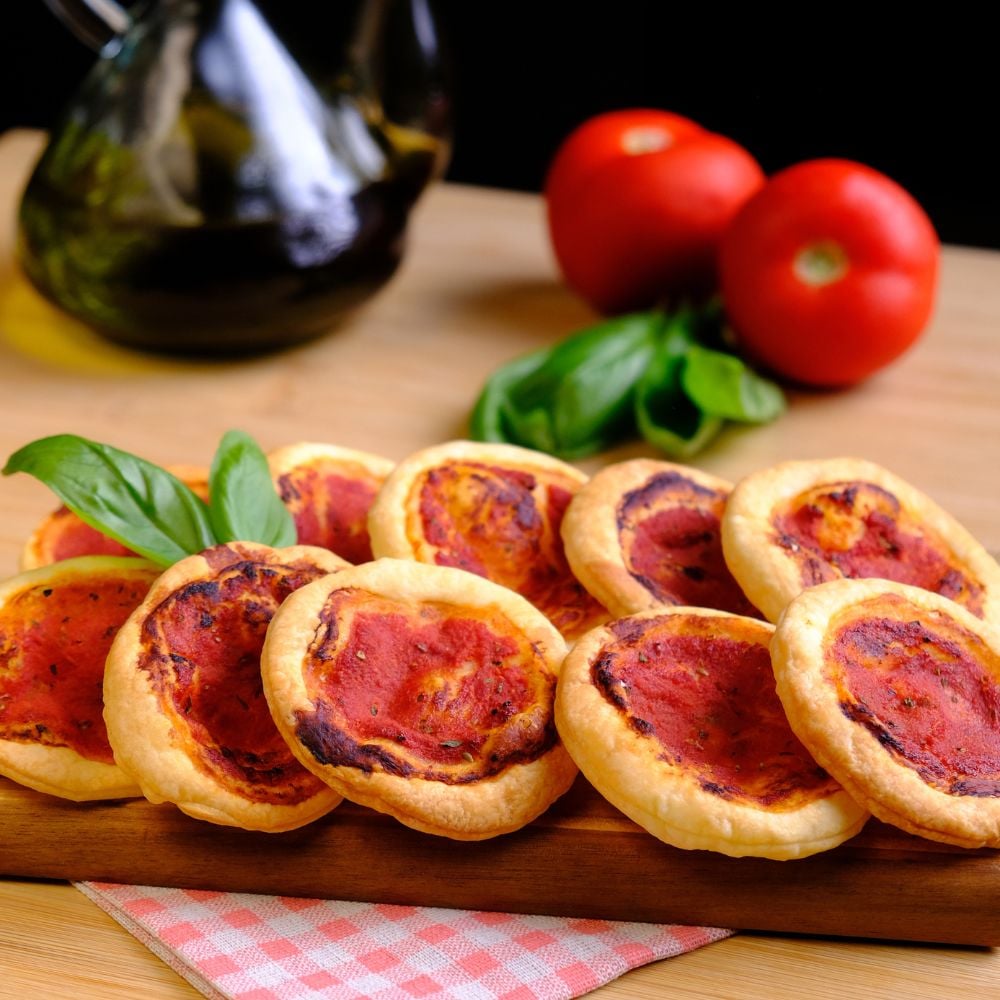 pizzette di pasta sfoglia
