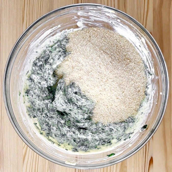 Polpette ricotta e spinaci in friggitrice ad aria - Step 3