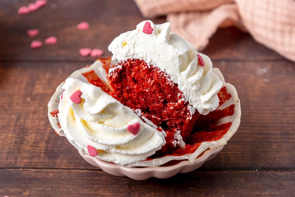 red velvet cupcake