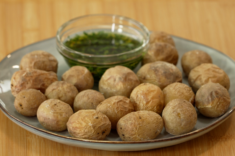 Patate in crosta di sale