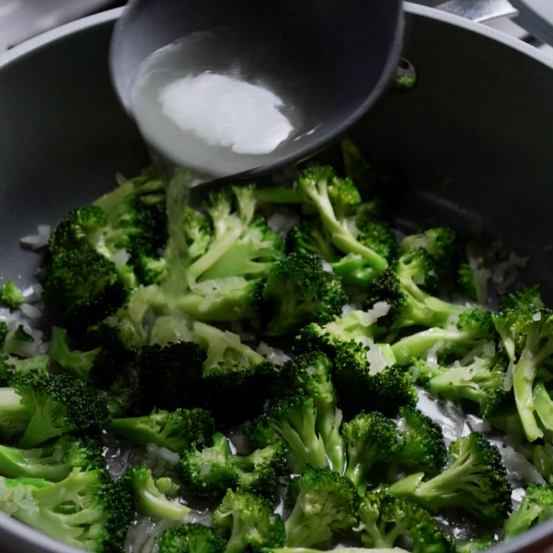 Risotto con broccoli - Step 7