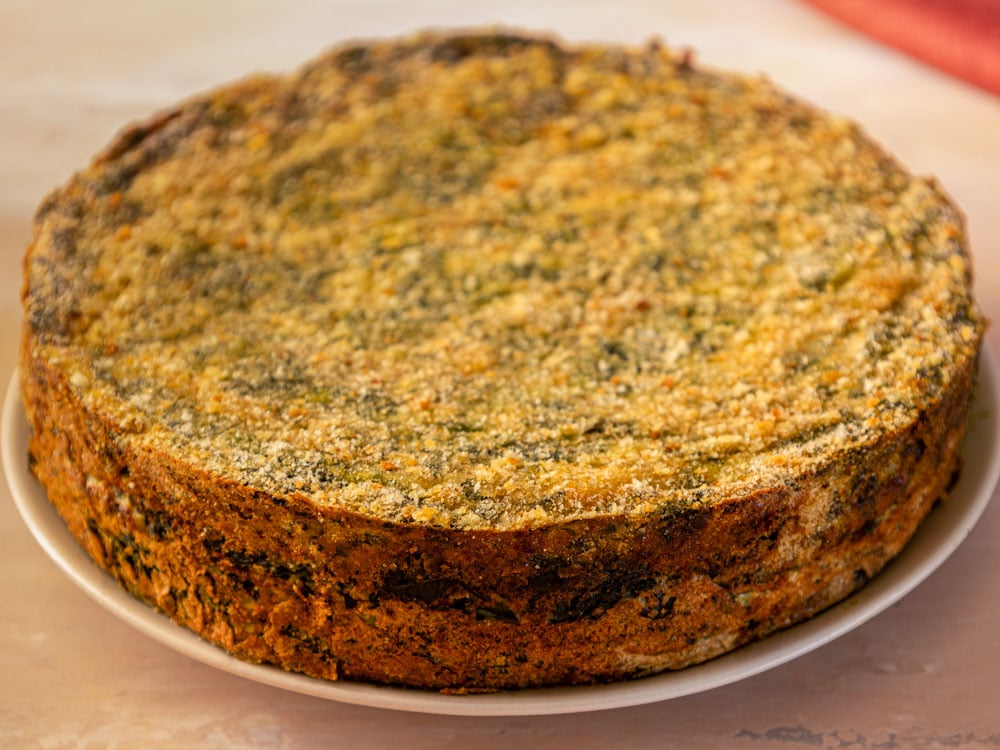 sformato di spinaci e patate