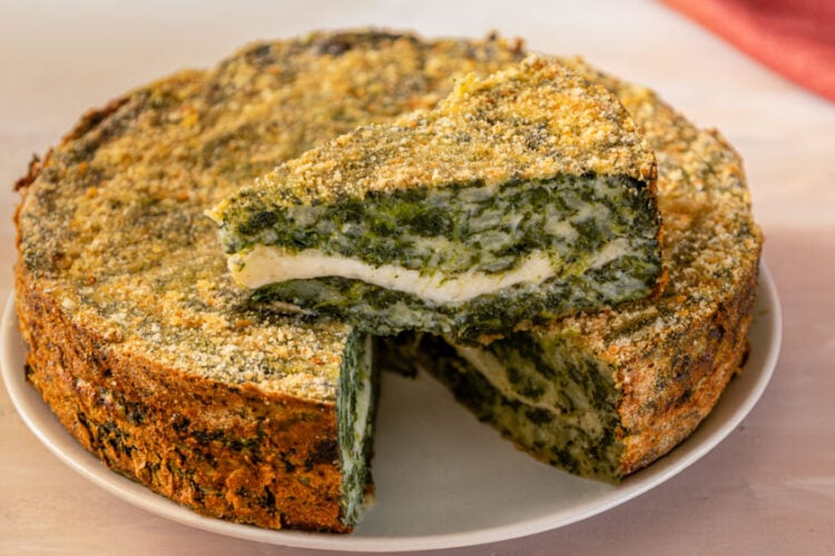 Sformato di spinaci e patate