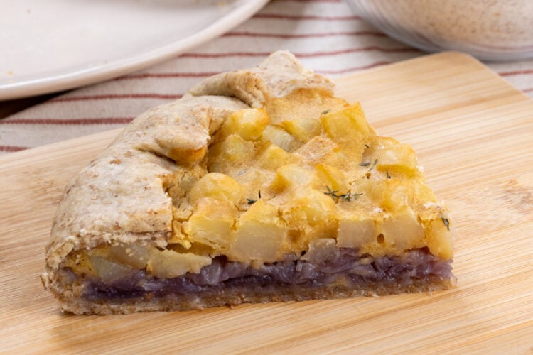 Torta salata vegana