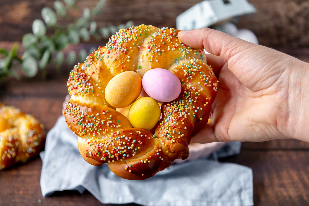brioche di pasqua