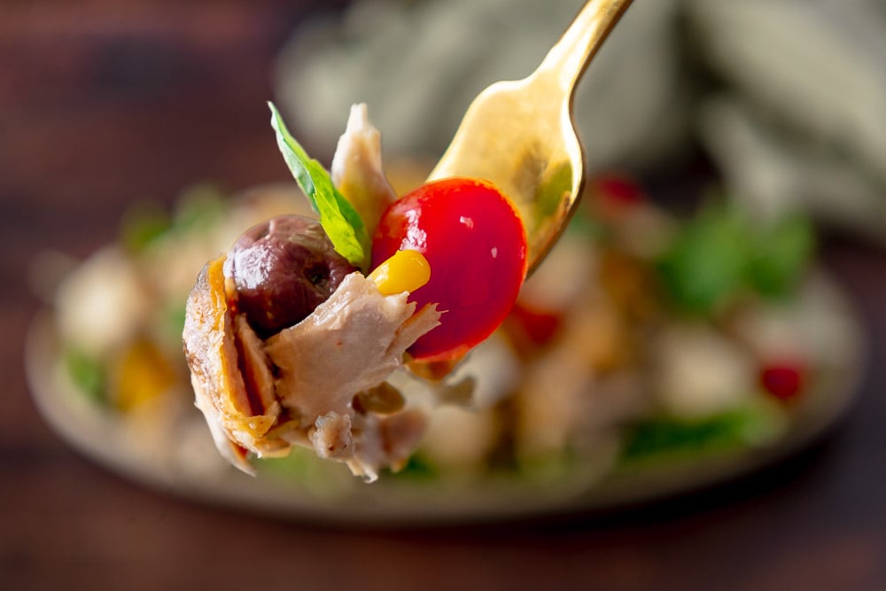 insalata di pollo all'italiana