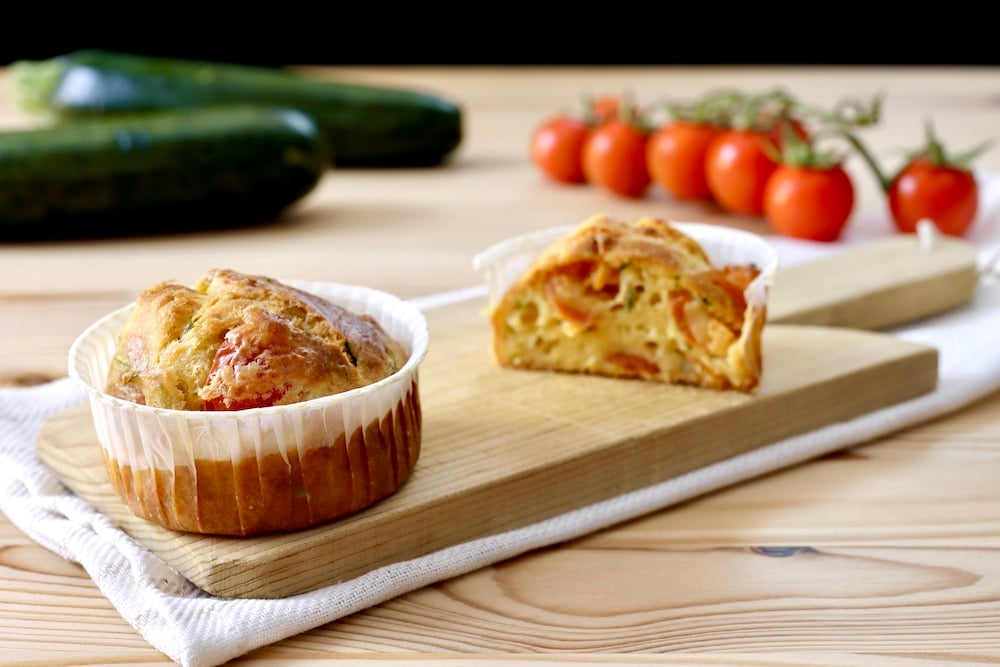 muffin salati in friggitrice ad aria