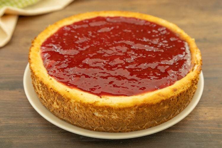Cheesecake newyorkese alle fragole