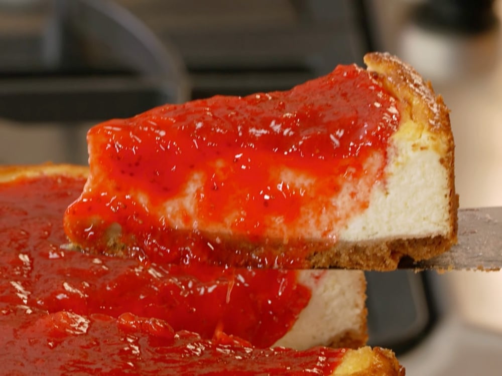 cheesecake newyorkese alle fragole