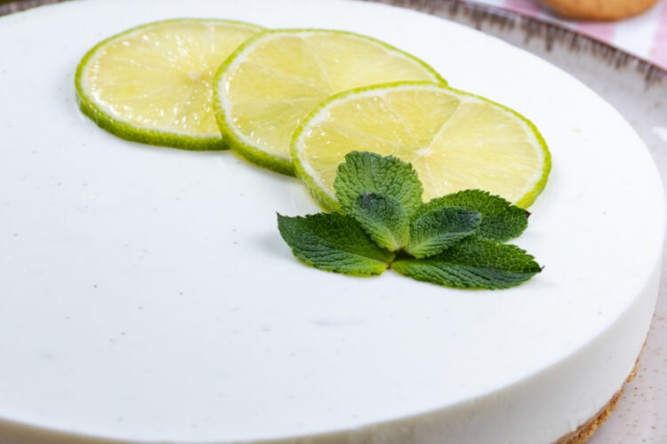 Cheesecake senza panna