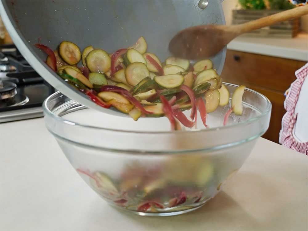 Torta di sfoglia zucchine, tonno e limone - Step 6