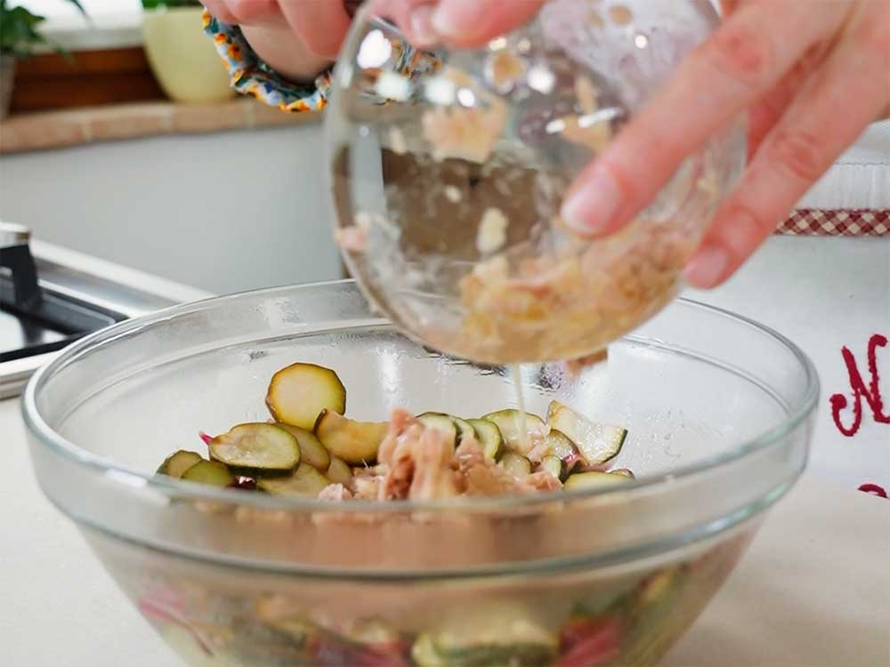 Torta di sfoglia zucchine, tonno e limone - Step 7