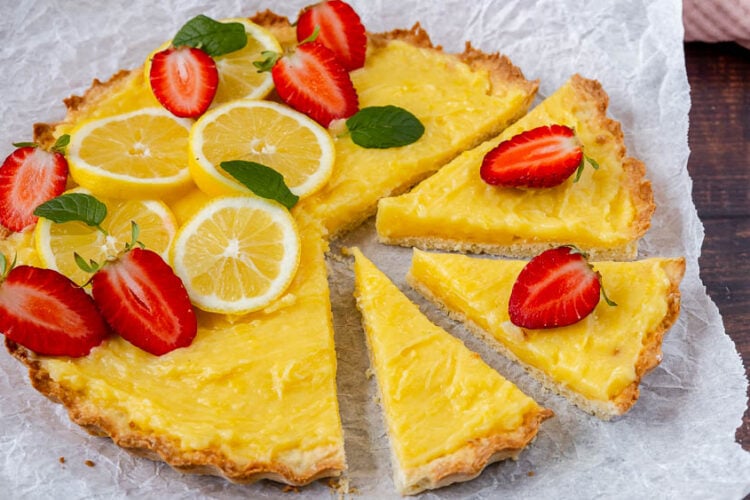 Lemon tart