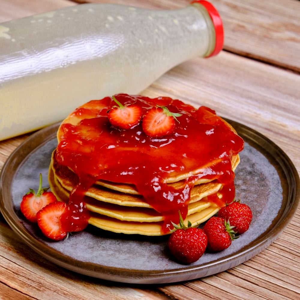 pancake in bottiglia