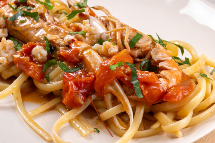 linguine agli scampi