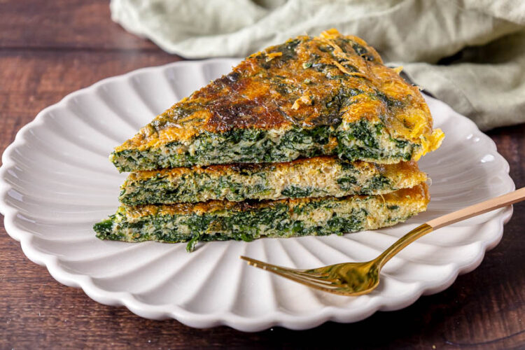 Frittata agli spinaci