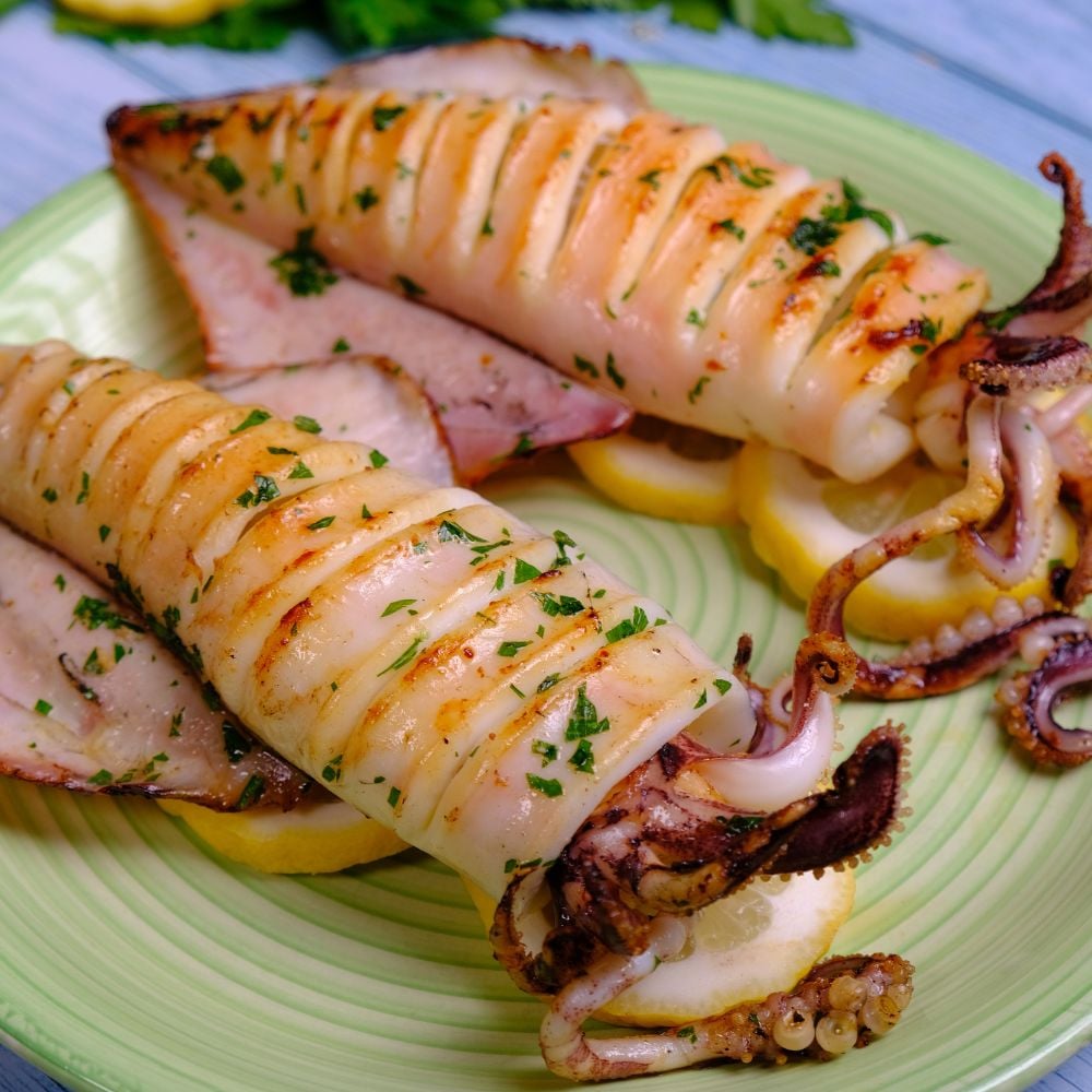 calamari alla griglia