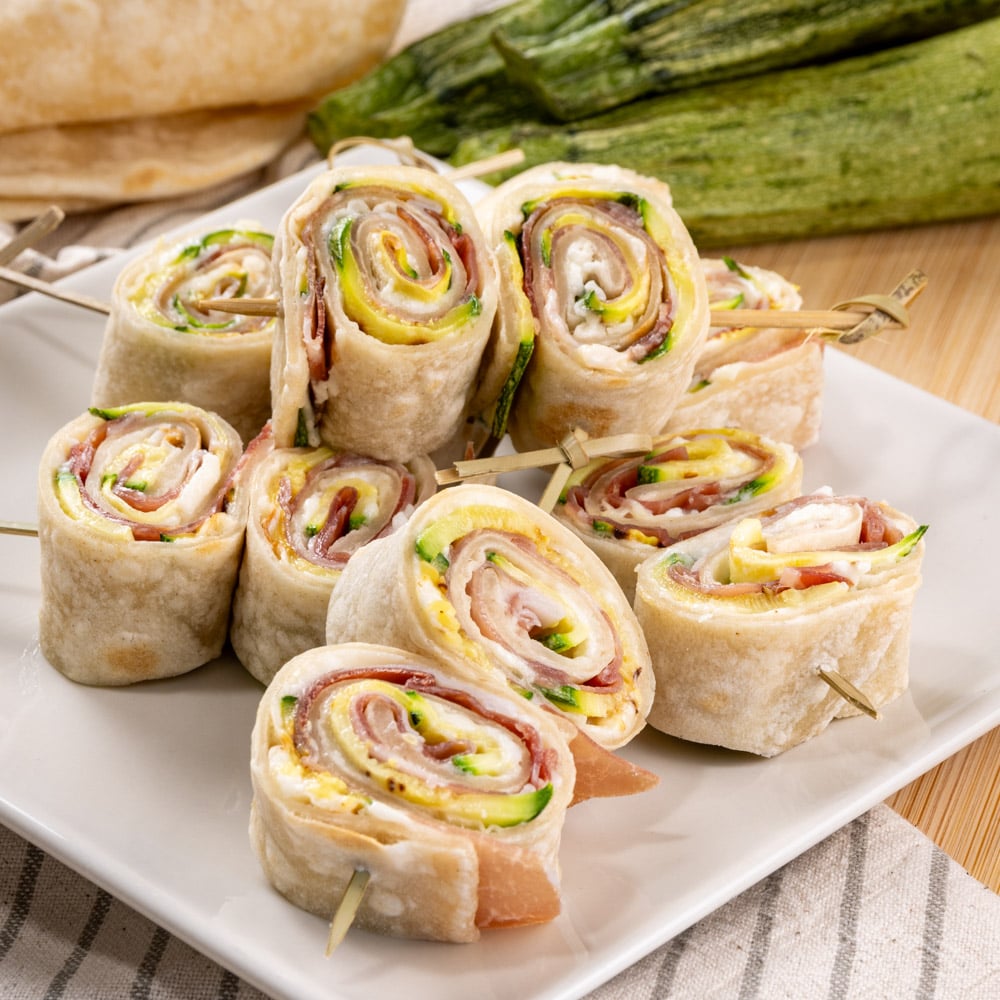 spiedini di piadina