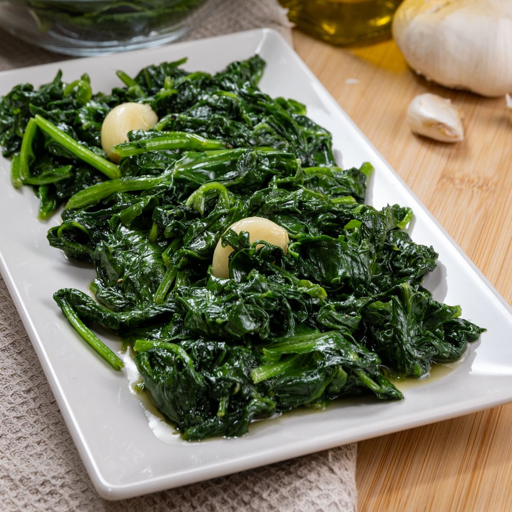 spinaci in padella