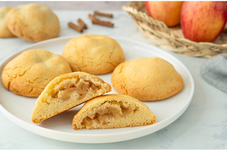 Biscotti cuore di mela
