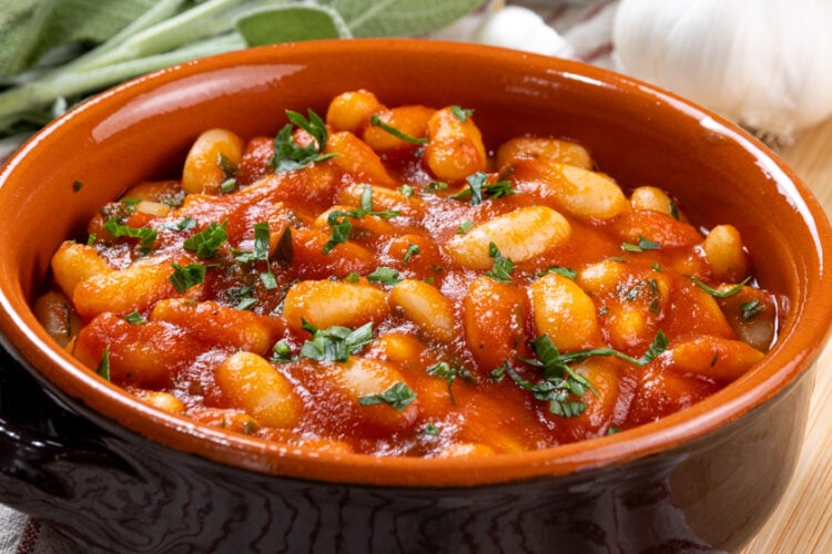 Fagioli all'uccelletto