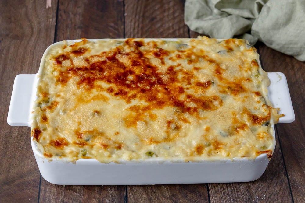 sformato di riso filante con zucchine