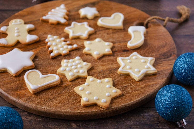 Biscotti di Natale glassati