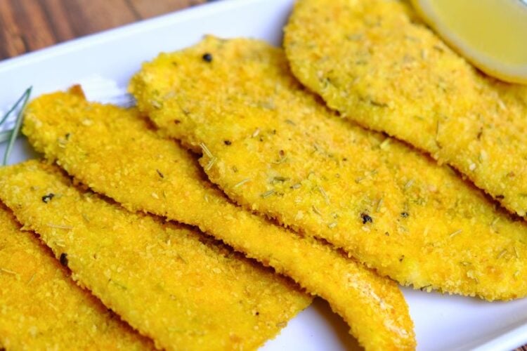 Cotolette al forno senza uova
