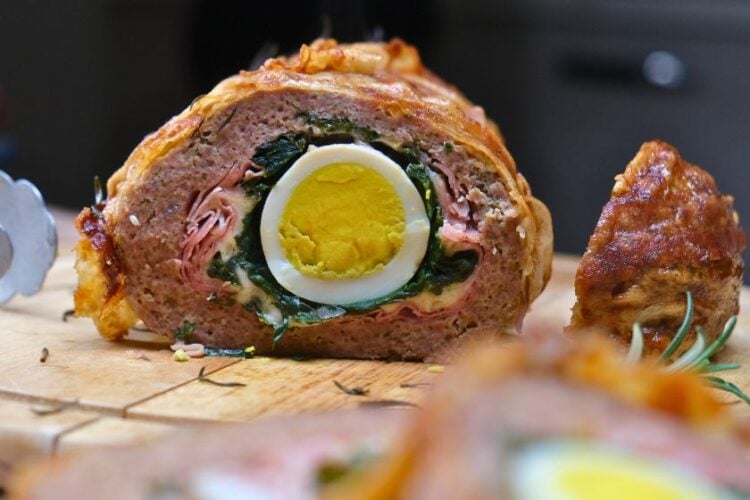 Polpettone ripieno al forno