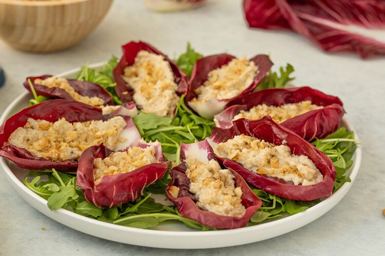 Barchette di radicchio