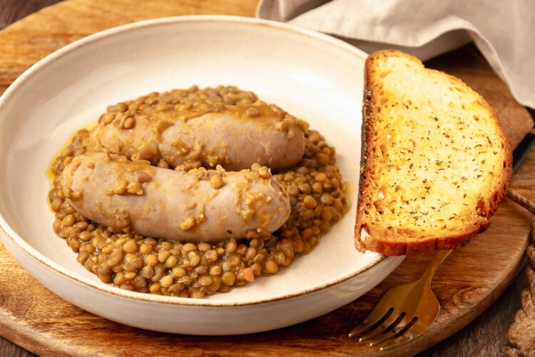 Lenticchie e salsiccia