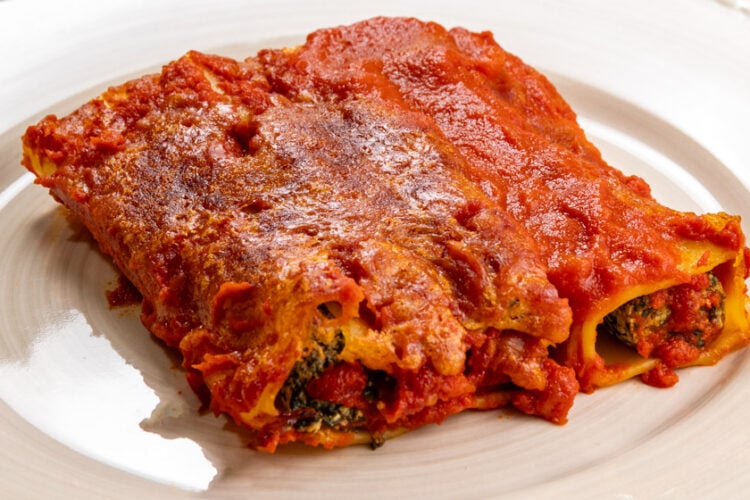 Cannelloni ricotta e spinaci