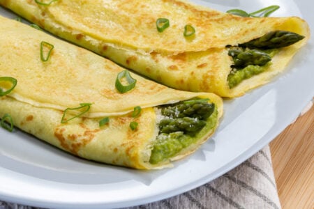 Crespelle agli asparagi
