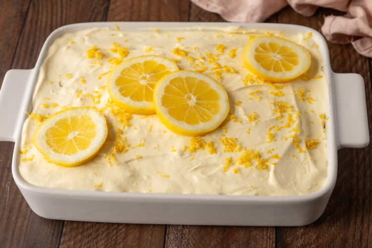 Tiramisù al limone