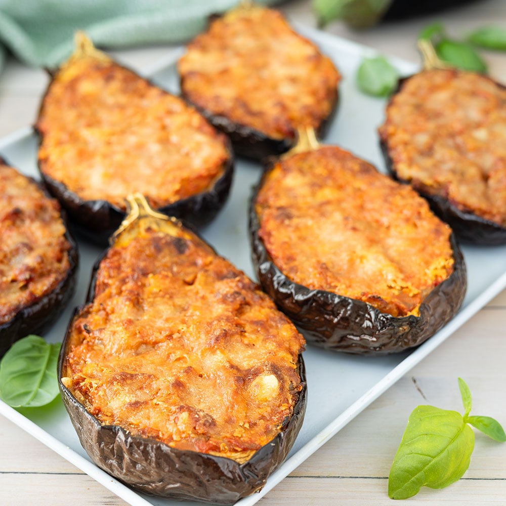 melanzane ripiene alla parmigiana