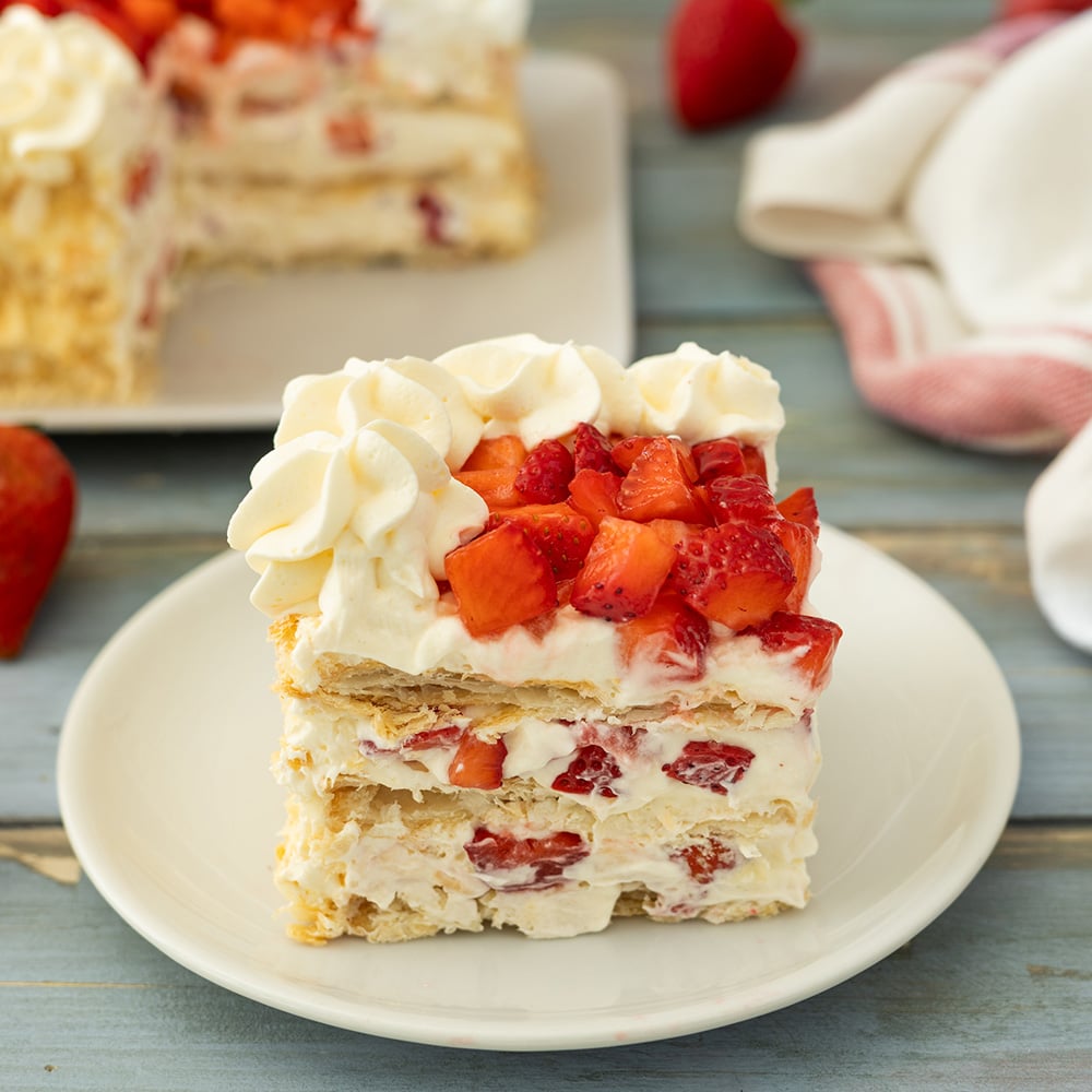 millefoglie alle fragole