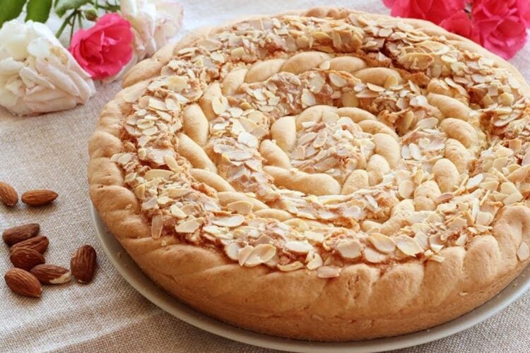 Crostata frangipane alla marmellata