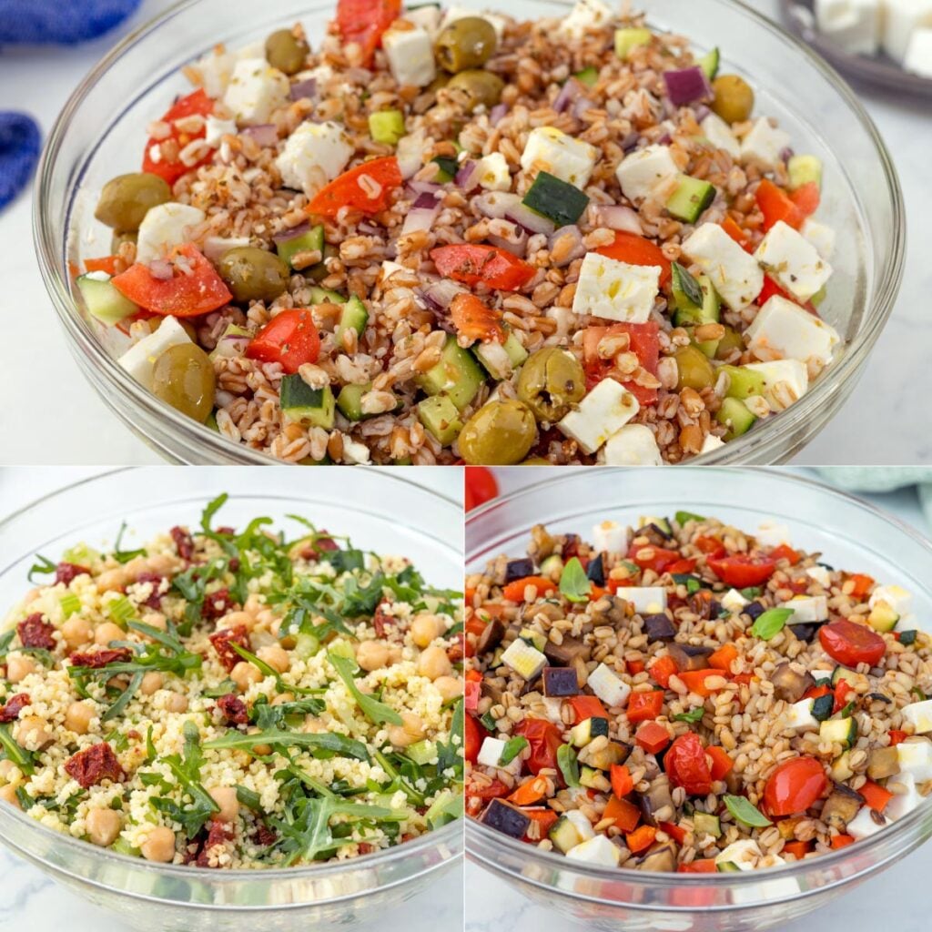 3 insalate di cereali