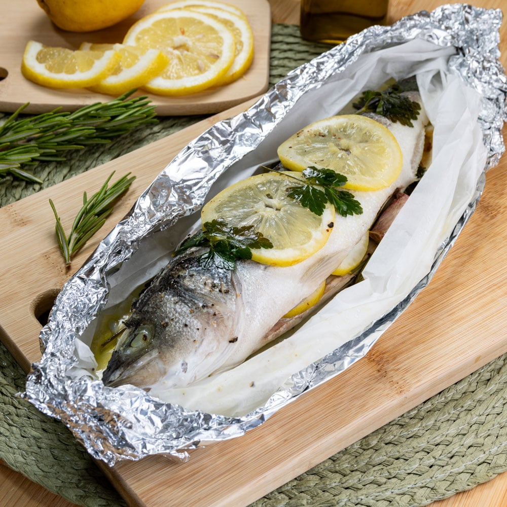 branzino al cartoccio