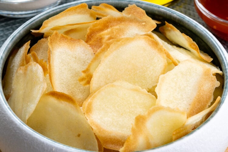 Chips di riso