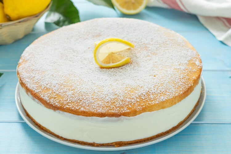 Torta gelato al limone