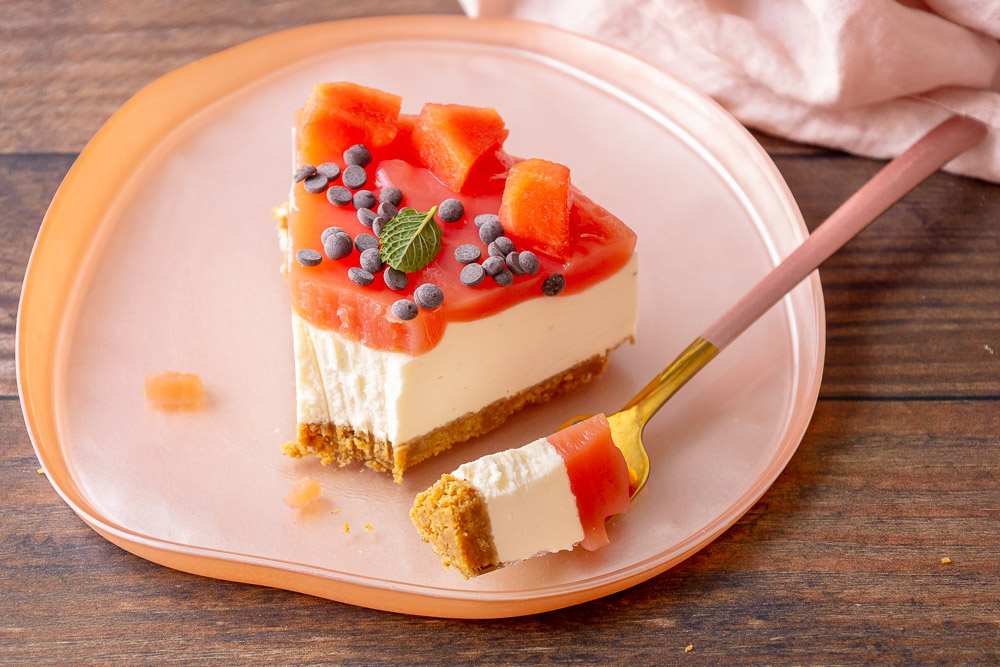 cheesecake all'anguria