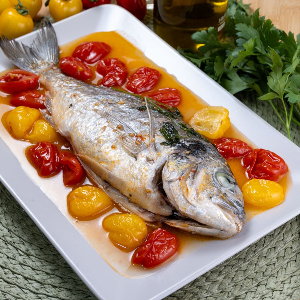 orata all'acqua pazza