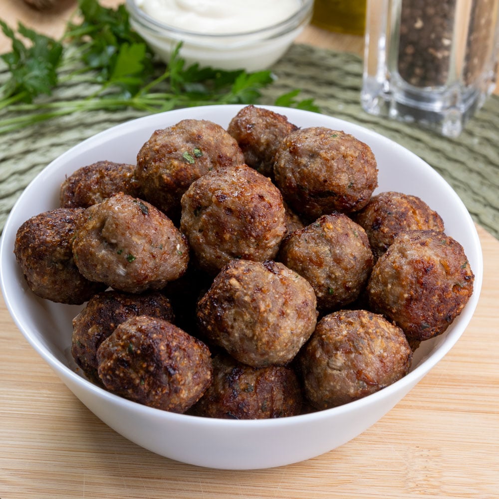 polpette in friggitrice ad aria